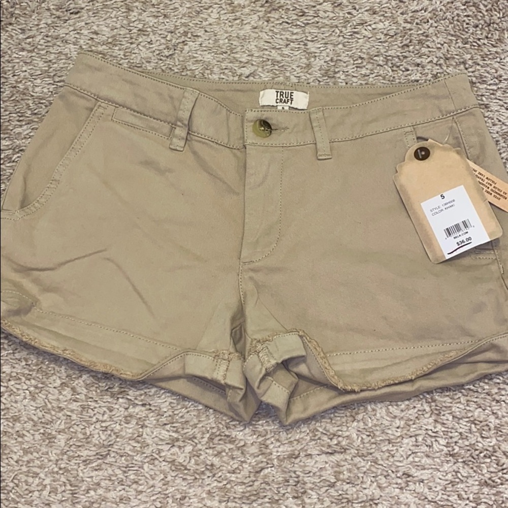 Khaki shorts